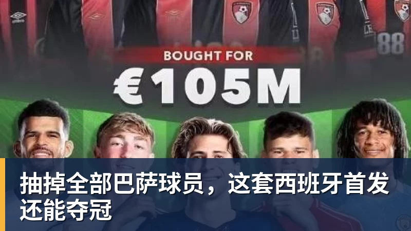 抽掉全部巴萨球员,这套西班牙首发还能夺冠 抽掉全部巴萨球员,这套西班牙首发还能夺冠
